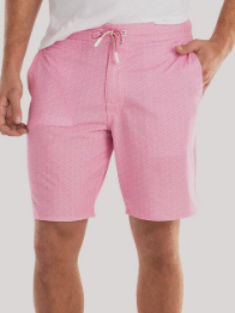 Johnnie-O Men's Folly Half Elastic Swim Trunks Size XL 9" Lined Board Shorts EUC
